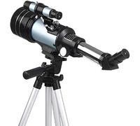 Telescopio astronómico, visión Nocturna de Alta luz de Alta definición, monoculares al Aire Libre, resolución de 4.8 °, Equipado con trípode Ultraligero, para Interiores/Exteriores