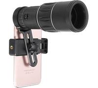 Telescopio Binoculares Telescopio monocular 16x52 HD Universal Senderismo Concierto Óptica Telescopio Zoom Lente óptica Armamento Monocular Teléfono Lente fotográfica Soporte para teléfono p