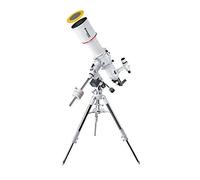 Telescopio Bresser Messier AR-127S/635 EXOS-2/EQ5 | Estrellas, Luna, Planetas, Saturno, Gran campo, Óptica de 4 lentes, Montura EXOS 2, Trípode de acero, Adaptador móvil