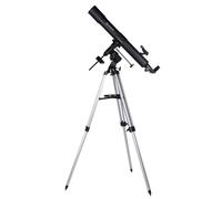 Telescopio Bresser Quasar 80/900 EQ con adaptador de cámara de smartphone Base color 20x116x30 cm.