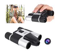 Telescopio con Cámara con Binoculares 10X25, Telescopio con Cámara Digital Liviano, Zoom 10-25x 1280 * 960 13.7 * 8.9 * 4 Cm Imágenes Claras Muebles Diarios para Exteriores