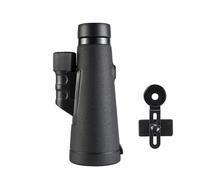 Telescopio con Lente Pro ED De 12x56, Ocular Grande, Monocular HD, Prisma BAK4 Ultra Totalmente Multicapa, Resistente Al Agua For Caza De Aves(12x50ED)