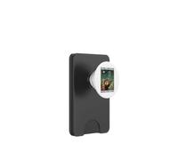 Telescopio cósmico de astrónomo Panda Rojo Divertido Amante del Espacio PopSockets PopWallet para MagSafe