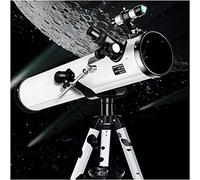 Telescopio de 114 mm para Principiantes en astronomía, telescopio de astronomía, telescopio portátil para Principiantes, niños y Adultos