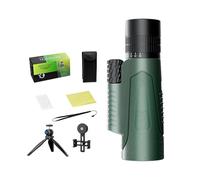 Telescopio de alta definición, telescopio para adultos de alta potencia,Refractor astronómico portátil de alta potencia - Monocular con visión más amplia, observación de aves de alta definición de