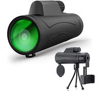 Telescopio de Alta Potencia, telescopio monocular portátil HD, binoculares Impermeables 10X42, con Adaptador para teléfono Inteligente y trípode, Adecuado para Exteriores, Senderismo, Camping Little
