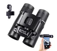 Telescopio de concierto - Binoculares portátiles, HD 900 x 25, visión nocturna ligera de largo alcance para observar las estrellas, safari, senderismo, viajes