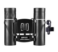 Telescopio de concierto | Prismáticos de concierto para adultos compactos | HD 900 x 25 de largo alcance ligero visión nocturna para observar las estrellas, safari, senderismo, viajes