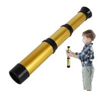 Telescopio de juguete - Mini largo vista plegable, telescopio portátil impermeable, juguete monocular pirata retráctil, juguetes de viaje y senderismo para | Mini telescopios portátiles para juegos y