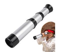 Telescopio de juguete - Mini largo vista plegable, telescopio portátil impermeable, juguete monocular pirata retráctil, juguetes de viaje y senderismo para | Mini telescopios portátiles para juegos y