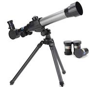 Telescopio de Viaje portátil Telescopio 20/30/40X para niños Telescopio monocular HD Refractor con trípode para Principiantes en astronomía y niños Observación de Estrellas Observación Espacial y OBS