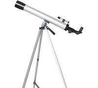 Telescopio de Viaje portátil Telescopio astronómico + Telescopios monoculares de Vidrio de Viaje Refractor astronómico para niños Adultos Principiantes Longitud Focal Espejo de 600 mm Telescopio de 9
