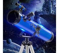 Telescopio Digital para Principiantes, telescopio astronómico para niños y Adultos con trípode Ajustable, 114 mm de Gran diámetro, telescopio astronómico de Viaje, Regalos para Adultos
