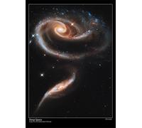 Telescopio espacial Hubble Póster - una rosa hecha de las Galaxias - tamaño A1 - 84 x 59 cm (aprox) [DS3]
