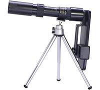 Telescopio HD, telescopios monoculares con Soporte para teléfono Inteligente y trípode Zoom de Alta Potencia 30x25 Prisma BAK4 y binoculares monoculares FMC para observación de Aves