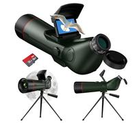 Telescopio inteligente para observación de estrellas, lente de objetivo grande de 78 mm, guarda fotos de 30 MP y video 4K, pantalla extendida de 2.8 pulgadas para observar estrellas, observación de