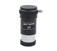 Telescopio Lente 2X de 1,25 "para telescopio astronómico, Ocular Monocular, Pieza de telescopio de plástico acromático de 31,7mm