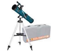Telescopio Levenhuk LabZZ TK76 con estuche Base color 76x41x19 cm.