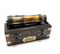 Telescopio marítimo antiguo de latón macizo náutico vintage Spyglass Scope - Regalo