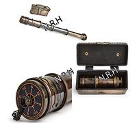 Telescopio marítimo Marin latón Antiguo 15 "telescopio Spyglass Regalo