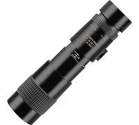 Telescopio Monocular 10-300X HD 10000 Metros con Soporte para Teléfono Inteligente Trípode Profesional Humano 500 Telescopio Monocular,Hilarious123