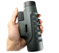 Telescopio monocular 10x42, Alta Potencia, Resistente al Agua, Prisma BAK4, Lente FMC, monocular Compacto con Adaptador para teléfono Inteligente, monocular con visión Clara de luz débil para OBS