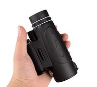 Telescopio monocular 10x42, BAK4 Prism FMC Lens Monocular con Clear Life Monocular Impermeable con luz infrarroja y Linterna Nocturna y SMA