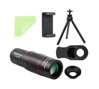Telescopio Monocular - 12.8 X 4 X 4 Cm Aluminio ABS, Zoom Óptico De Alta