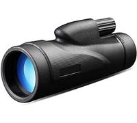 Telescopio Monocular 12X50 HD Monocular con Soporte para teléfono Inteligente trípode Monocular Bak4 Prisma Lente óptica para observación de Aves, Camping Little Surprise