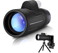 Telescopio monocular 16×50 Bak4, Alcance de monoculares de visión Nocturna a Prueba de Agua HD con Soporte para teléfono Inteligente y trípode para observación de Aves, Viajes Little Surprise