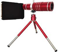 Telescopio monocular 18X Teleobjetivo Telescopio monocular HD con Adaptador para teléfono Soporte y trípode para Acampar Observación de Aves Escalada al Aire Libre Caza