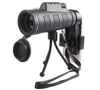 Telescopio monocular 40 x 60 ED monocular de vidrio - Ultra HD multicapa impermeable BAK4 prisma para observación de aves silvestres, caza, camping, viajes, vida silvestre para adultos observación de