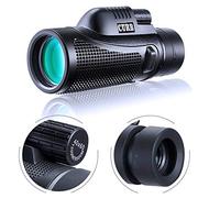 Telescopio Monocular 40X60 HD Prismáticos Portátiles A Prueba De Agua con Teléfono Móvil Trípode Impermeable A Prueba De Golpes BAK4 Prisma - para Acampar/Paisajes De Vida Silvestre/Viajes