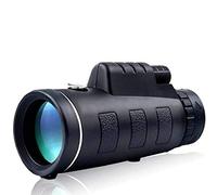 Telescopio monocular 40X60, monocular de Prisma Bak-4, binoculares monoculares Fmc, con Soporte para teléfono Cubierta Antipolvo para Viajar Observación de Aves Caza Camping Concierto Juego de Pelota