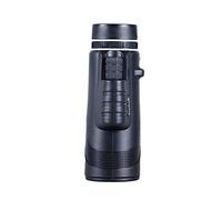 Telescopio monocular 40X60 Visual HD Monocular óptico Lente de Vidrio óptico Recubierto Totalmente versátil + Clip para teléfono + Trípode