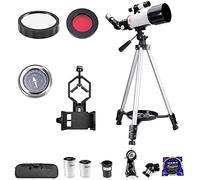 Telescopio monocular 8-12 para niños Telescopio astronómico para niños Monocular de Cielo Educativo para niños Refractor Compacto para Principiantes Telescopio terrestre de aleación de Aluminio