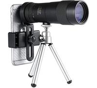 Telescopio monocular 8-40X40 Zoom retráctil Compacto Impermeable Bak4 Vidrio HD ED Profesional con trípode Clip para teléfono