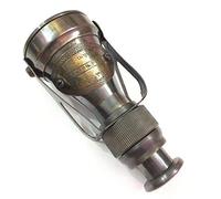 Telescopio monocular antiguo de latón náutico de bolsillo vintage para exteriores