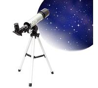 Telescopio monocular astronómico Espacial Profesional, Duradero, HD, 90X, con Lente Barlow, Ocular, trípode y Filtro Lunar
