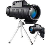 Telescopio monocular con binoculares SilteD, monocular de Alta Potencia 40X60 con Adaptador para teléfono Inteligente