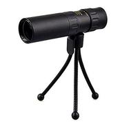 Telescopio Monocular con Zoom 10-30x25, Potente telescopio HD, binoculares de Bolsillo, Mini mira de Caza con trípode y Bolsa de Transporte, telescopio Monocular