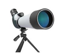 Telescopio Monocular con Zoom 20-60x80, Resistente Al Agua, con Revestimiento De Lente FMC, For Tiro Al Aire Libre, Tiro con Arco, Observación De Aves(with Tripod and Clip)