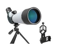 Telescopio Monocular con Zoom 20-60x80, Resistente Al Agua, con Revestimiento De Lente FMC, For Tiro Al Aire Libre, Tiro con Arco, Observación De Aves(with Camera Sleeve)