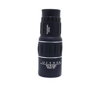 Telescopio monocular con Zoom de 16x52, binoculares Largo Alcance, catalejo Nocturno for Acampar al Aire Libre y observación Aves(Twill Lines Set)