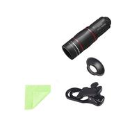 Telescopio Monocular con Zoom de 18 Aumentos para Cámara de Teléfono Móvil, Ideal para Acampar y Practicar Deportes.