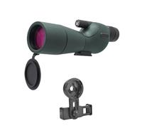 Telescopio Monocular con Zoom HD 25-75x60, Potente, Lente De Prisma ED Bak4 For Acampar Al Aire Libre, Observar Aves Y Disparar Claro Imagen(A Green)