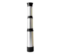 Telescopio monocular con Zoom portátil Retro de 35 mm, telescopio Pirata liviano, Camping al Aire Libre for niños(Color:Silver)