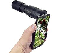 Telescopio monocular con Zoom superteleobjetivo de 10-300X40 mm para teléfonos Inteligentes, portátiles y Principiantes en astronomía, Impermeable, a Prueba de Niebla, HD, fácil Enfoque
