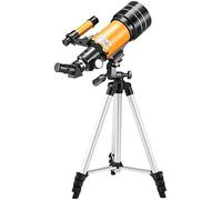Telescopio monocular de Alta Potencia, telescopio astronómico de 70 mm, oculares refractivos con trípode, monoculares/binoculares con Zoom para astrónomos Aficionados Principiantes. Binoculares