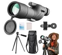 Telescopio Monocular De Aumento: Telescopio Para Observación De Aves, Observación De Objetivos Al Aire Libre, Telescopio Con Zoom Compacto A Prueba De Golpes Y Niebla, Monoculares Livianos De Mano Par